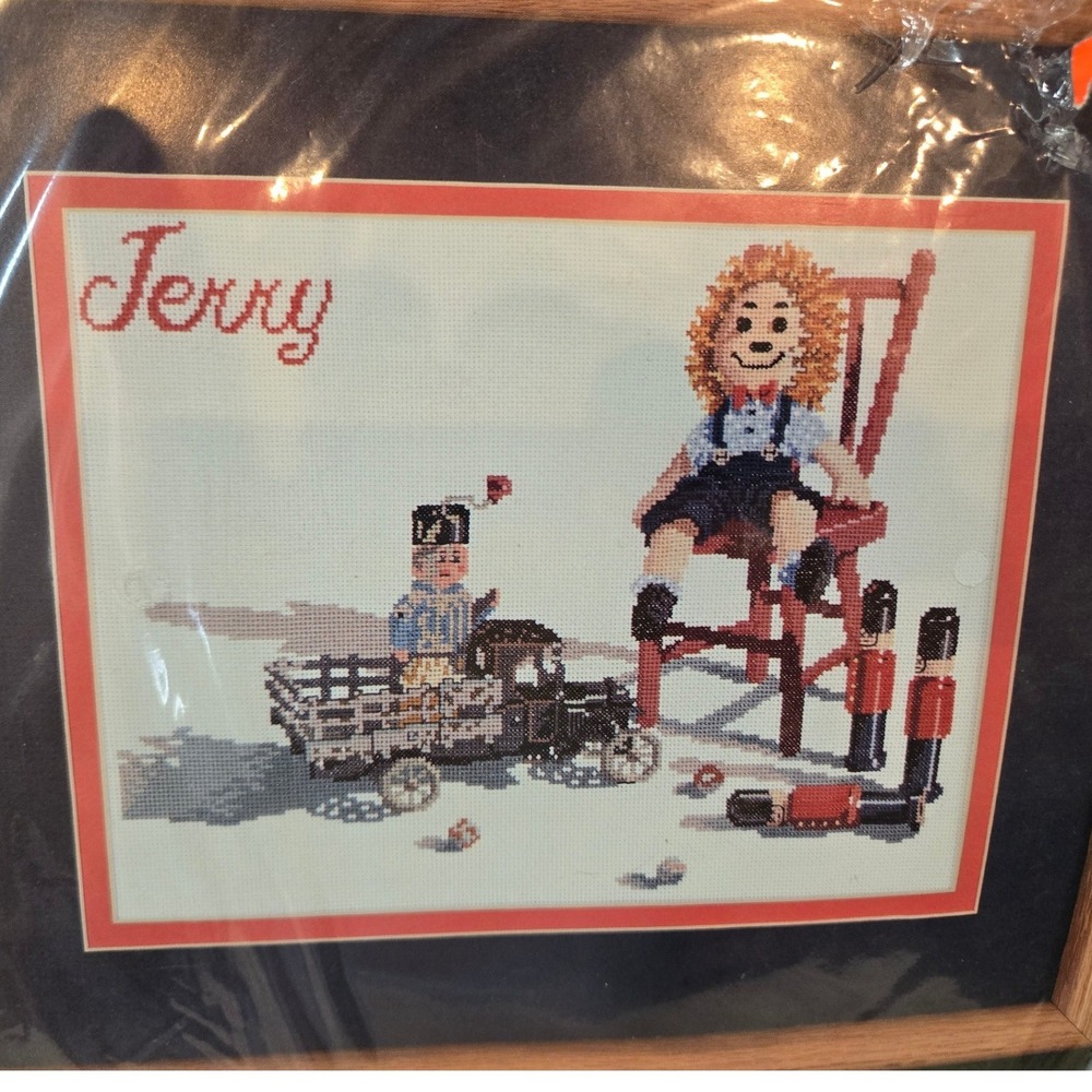 Bucilla Jerry's Friends Cross Stitch Kit 9x12 NIP Vintage Toy Soldiers‎ - Picture 3 of 6